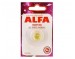 Напёрсток ALFA, цвет золото, размер 8 AF-H1038G