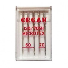 Иглы Organ микротекс № 60-70 5 шт. 130/705.60-70.5.HM