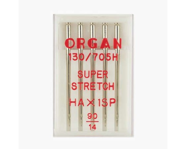 Иглы Organ супер стрейч № 90 5 шт. 130/705.90.5.HAx1SP