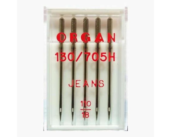 Иглы Organ джинс № 110 5 шт. 130/705.110.5.H-J