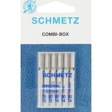 Иглы Schmetz комбинированные №70-90 5 шт. 130/705H