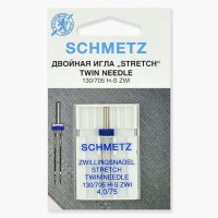 Иглы Schmetz двойные стрейч №75/4 1 шт 130/705H-S ZWI 