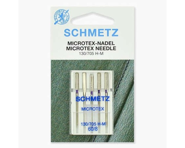 Иглы Schmetz микротекс №60 5 шт. 130/705H-M