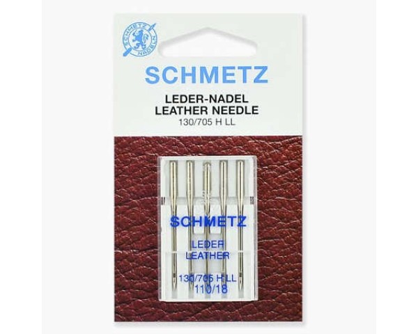 Иглы Schmetz для кожи №110 5 шт. 130/705H LL