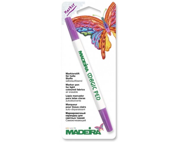 Маркер Madeira для ткани исчезающий фиолетовый 9471