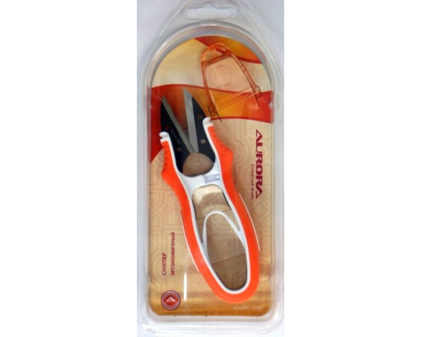 Ножницы Aurora для обрезки нитей оранжевые ATC-2100